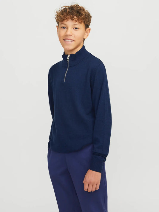 JJEEMIL KNIT HALF ZIP