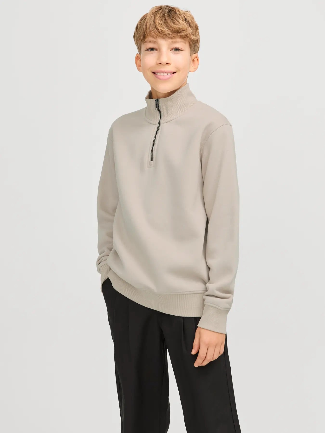 JJEBRADLEY SWEAT HALF ZIP