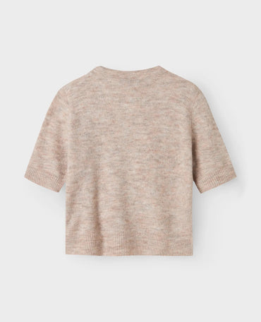 NLFLODET SS SHORT KNIT CARDIGAN