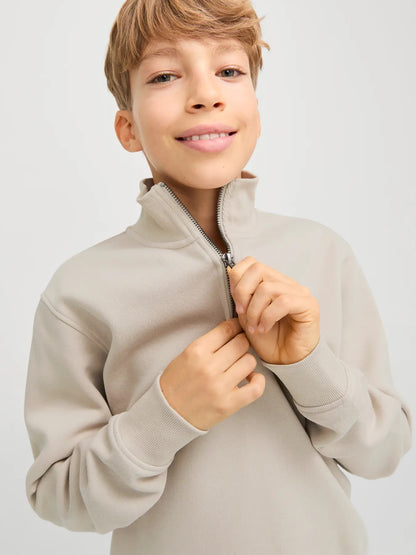 JJEBRADLEY SWEAT HALF ZIP